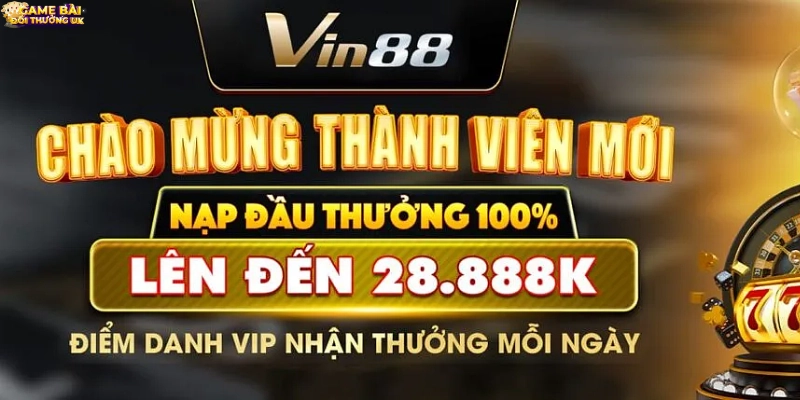 Nạp và rút tiền cực kỳ đơn giản tại Vin88