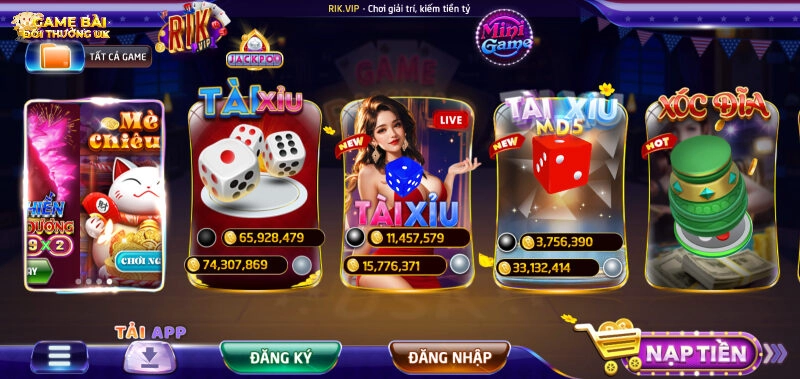 Cổng game Rikvip