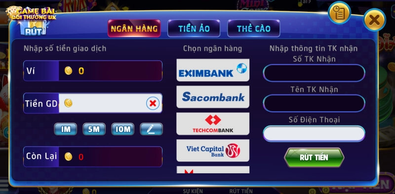 Cổng game Rikvip