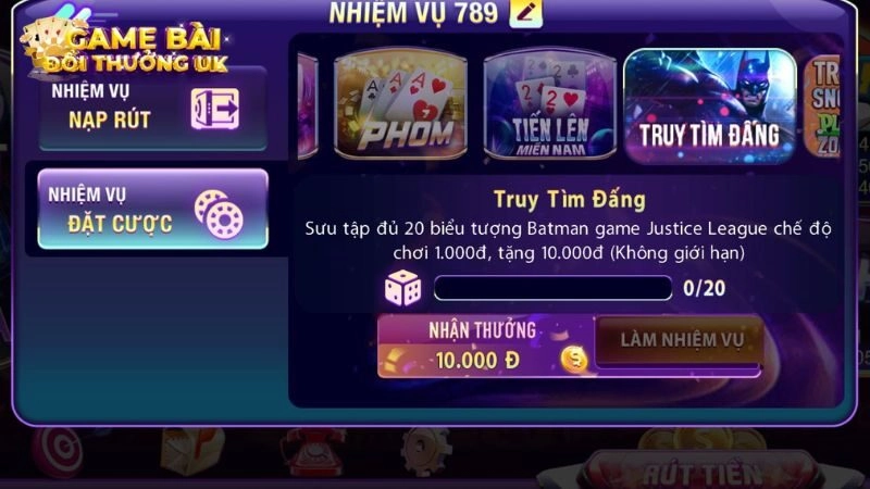 Cách nhận khuyến mãi chơi 789 Club