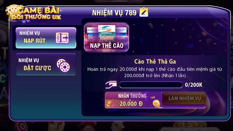 Cách nhận khuyến mãi chơi 789 Club